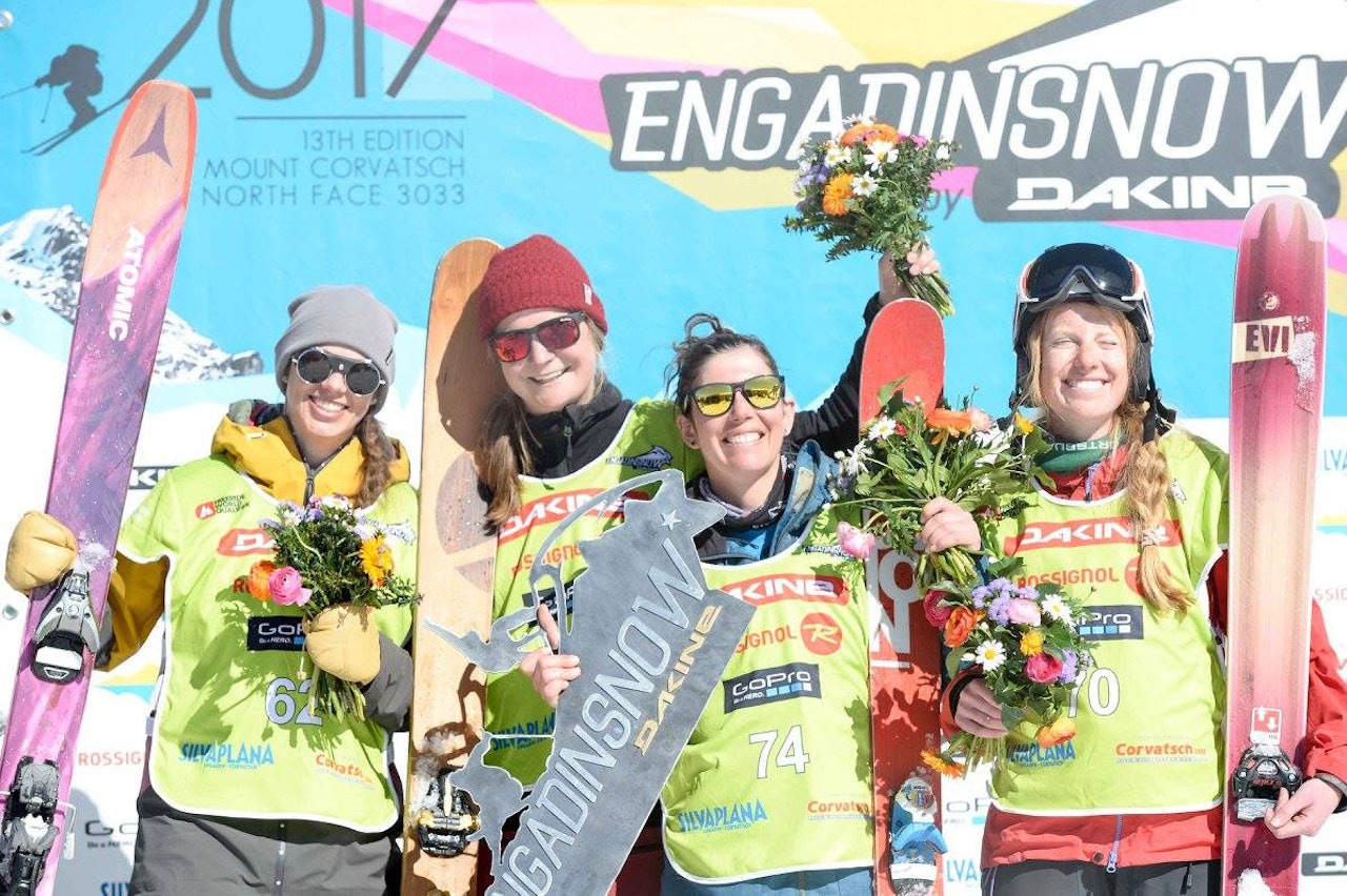 PALLET: Ida Gunleiksrud (til høyre) tok en sterk andreplass. Bilde: Engadinsnow PALLET: Ida Gunleiksrud (til høyre) tok en sterk andreplass. Bilde: Engadinsnow