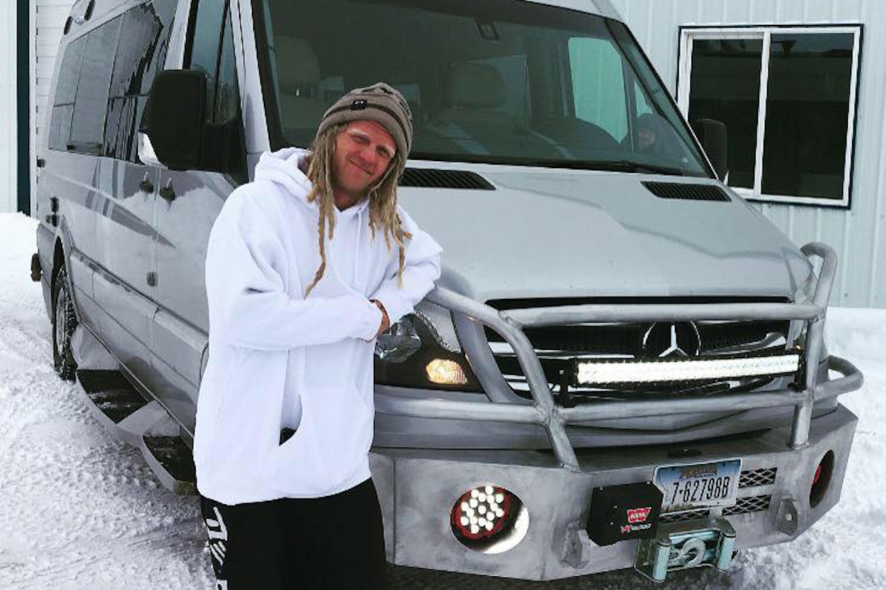 VED GAPPET: Tanner Hall er tilbake ved Chad´s Gap. Foto: Privat VED GAPPET: Tanner Hall er tilbake ved Chad´s Gap. Foto: Privat