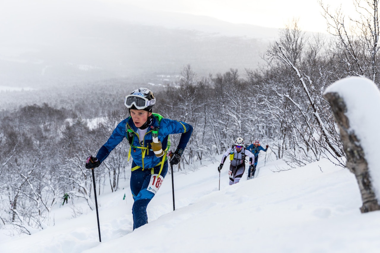 Hans-Inge Klette Norgescup-debuterte til dobbletseier i helgas åpningsrenn på Bjorli. Foto: Haakon Funderud Lundkvist