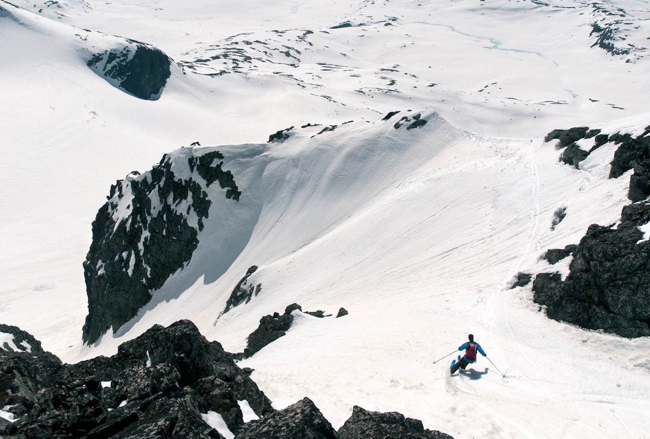 Ned sørrenna frå Vestre Austabotntind. Foto: Bjørnar Bjørhusdal Ned sørrenna frå Vestre Austabotntind. Foto: Bjørnar Bjørhusdal