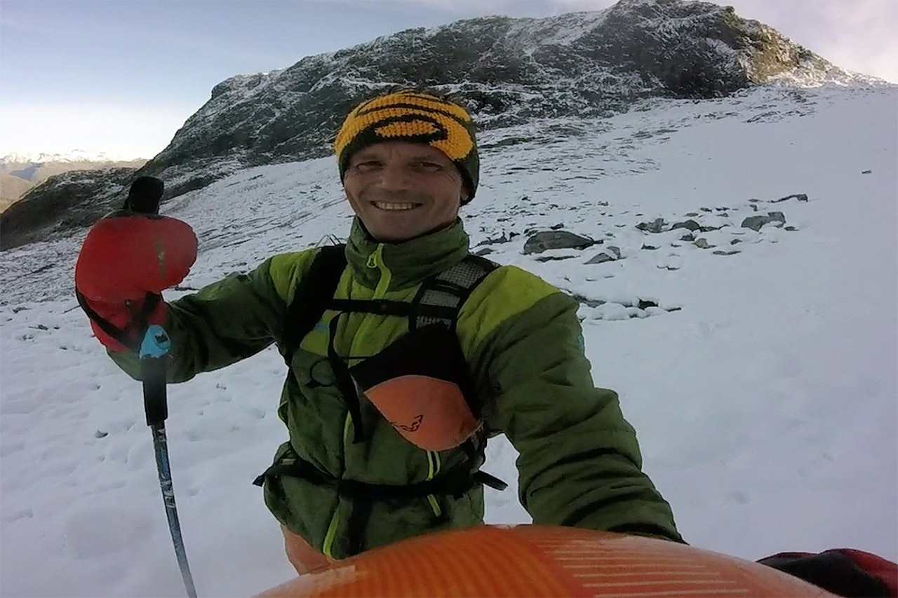 SUNNMØRE: Stig Helset har vært på tur i Sunnmørsalpene. Foto: Stig Helset SUNNMØRE: Stig Helset har vært på tur i Sunnmørsalpene. Foto: Stig Helset