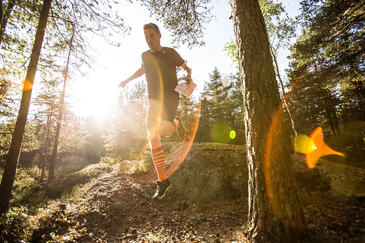 LØP: Bruk kartet når du løper. Foto: Christian Nerdrum LØP: Bruk kartet når du løper. Foto: Christian Nerdrum