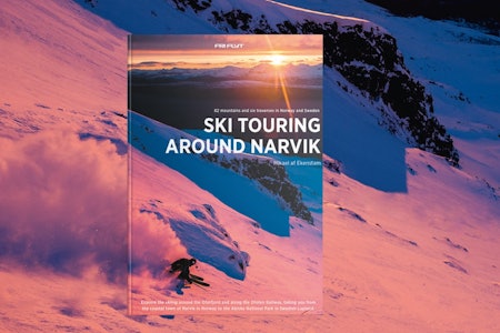 Ski Touring Around Narvik cover. Author Mikael Af Ekenstam.