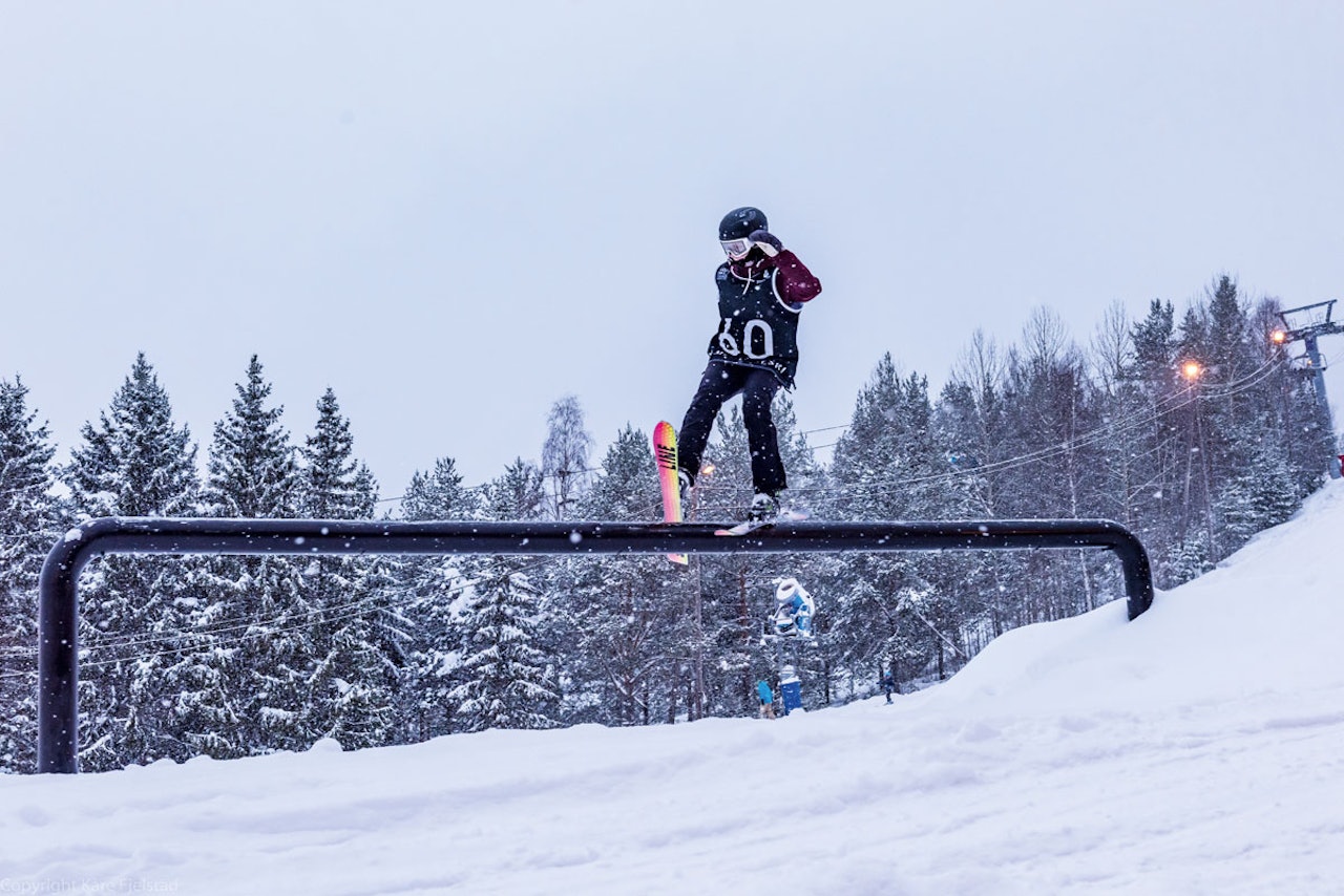 BESTE JUNIOR: Tiril Hansen Pytte leverte et godt run under norgescup åpningen i Drammen - som holdt til førsteplass i jenter junior. Foto: Kåre Fjelstad. BESTE JUNIOR: Tiril Hansen Pytte leverte et godt run under norgescup åpningen i Drammen - som holdt til førsteplass i jenter junior. Foto: Kåre Fjelstad.