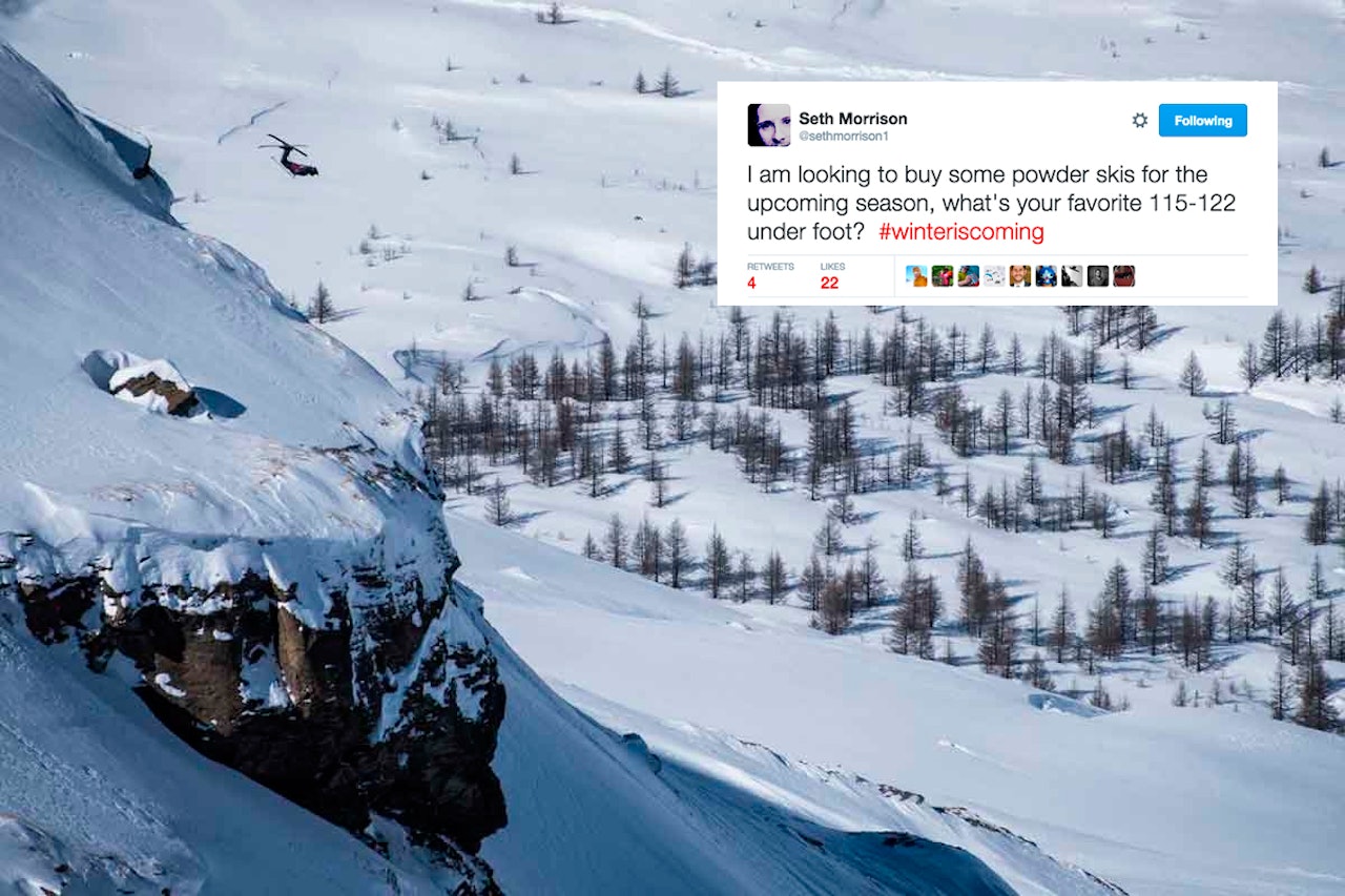 DROPPET: Seth Morrison har ikke lenger en skisponsor. Foto: David Carlier DROPPET: Seth Morrison har ikke lenger en skisponsor. Foto: David Carlier