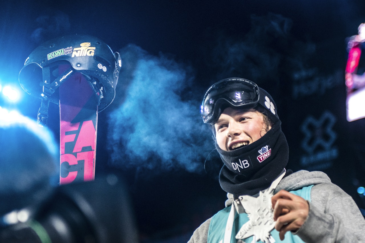 TIL VERDENSCUPEN: Eirik Sæterøy skal kjøre verdenscup i slopestyle. Foto: Olav Standal Tangen Eirik Sæterøy