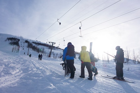 UTVIDER: Tromsø alpinsenter får ti millioner kroner ekstra. Foto: Nikolai Schirmer