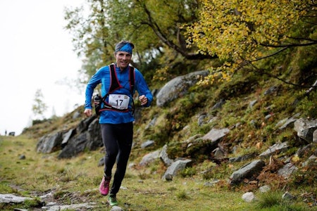 VANT: Ola Hovdenak vant Trollheimen Fjellmaraton. Foto: Martin I. Dalen