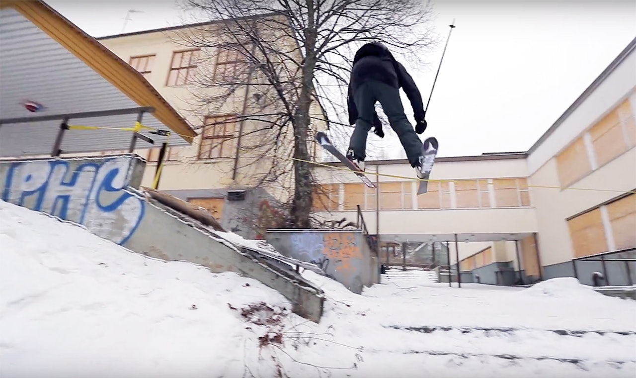 REODOR FELGEN PÅ SKI: Ingen skikjørere er like flinke til å finne på rare ting som Real Skifi-gutta. REODOR FELGEN PÅ SKI: Ingen skikjørere er like flinke til å finne på rare ting som Real Skifi-gutta.