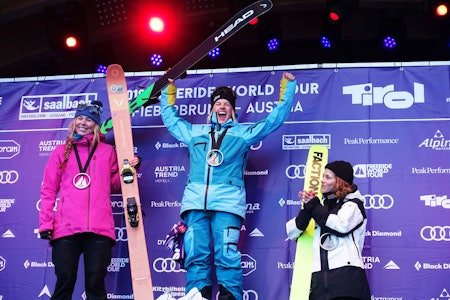 BEST I VERDEN: Hedvig Wessel vant dagers Freeride World Tour-runde i østerrikske Fieberbrunn. Foto: Tore Meirik BEST I VERDEN: Hedvig Wessel vant dagers Freeride World Tour-runde i østerrikske Fieberbrunn. Foto: Tore Meirik