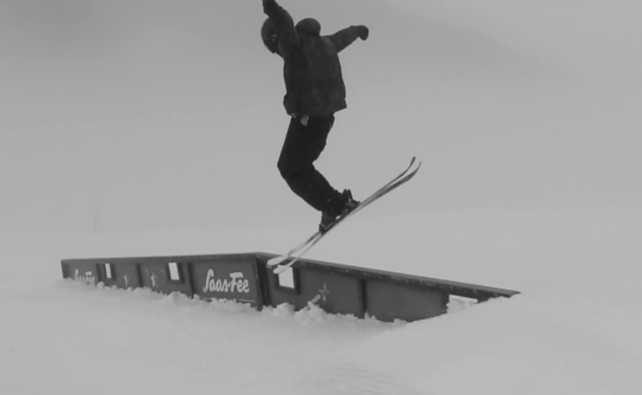 FLATT LJOS: Markus Leyobo i Saas-Fee. Foto: skjermdump FLATT LJOS: Markus Leyobo i Saas-Fee. Foto: skjermdump