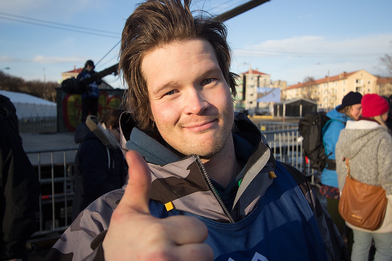 MED: Klaus Finne er med til Chile. Foto: Anders Holtet MED: Klaus Finne er med til Chile. Foto: Anders Holtet