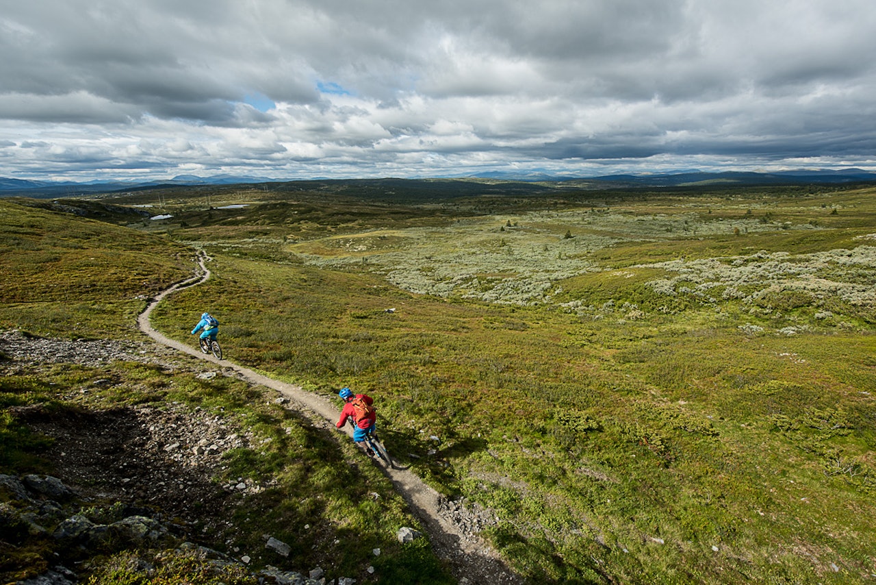 SKEIKAMPEN: Bli bedre kjent med stiene på Skeikampen. Foto: Vegard Breie SKEIKAMPEN: Bli bedre kjent med stiene på Skeikampen. Foto: Vegard Breie