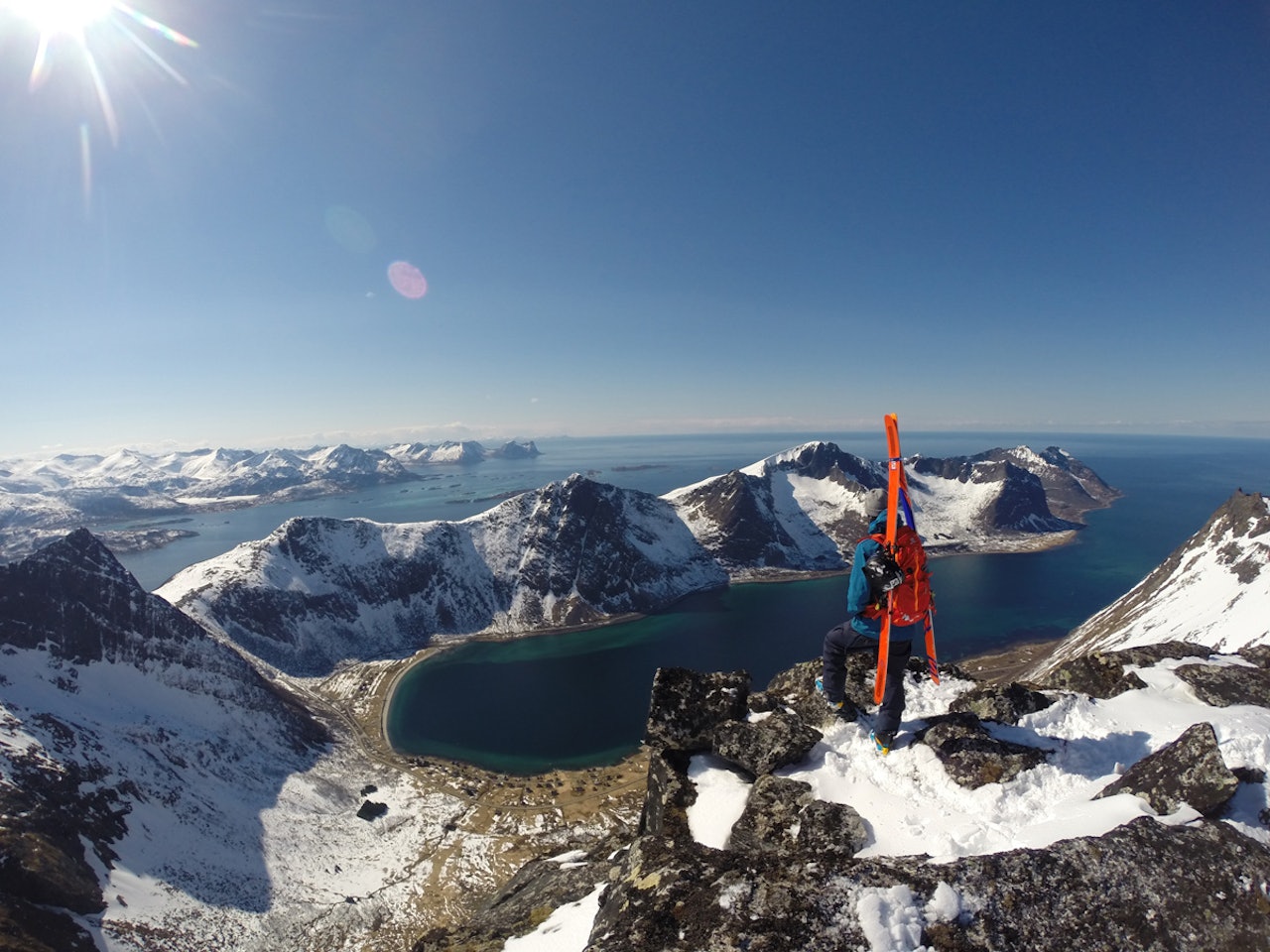 SLUTTEN PÅ SESONGEN: Har Robert Aaring Norges tøffeste sesongedit? Her er han på Senja i mai. Foto: Heidi Pallin Aaring SLUTTEN PÅ SESONGEN: Har Robert Aaring Norges tøffeste sesongedit? Her er han på Senja i mai. Foto: Heidi Pallin Aaring