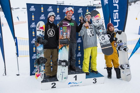 NEST BEST: Marcus Kleveland (til venstre) kjørte inn til andreplass i Australia i natt. Foto: Matt Pain NEST BEST: Marcus Kleveland (til venstre) kjørte inn til andreplass i Australia i natt. Foto: Matt Pain