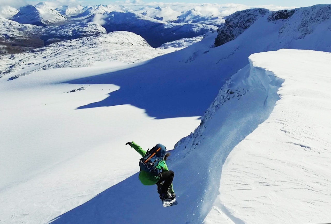 BRATT START: Severin Welle dropper inn med stil på Steindalsnosi forrige helg. BRATT START: Severin Welle dropper inn med stil på Steindalsnosi forrige helg.