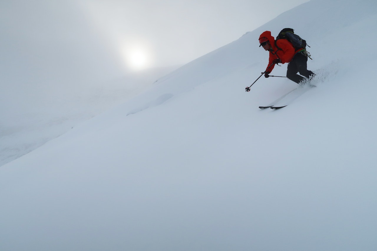 NYSNØ: Fine skiforhold på Kongskrona sist helg - men det er nok likevel for spesielt interesserte. Foto: Bård Smestad