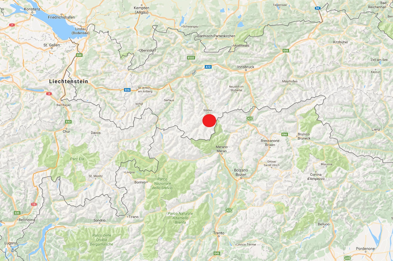 OMKOM: En svensk skikjører omkom av skadene han fikk i et skred i Østerrike. Foto: Google Maps