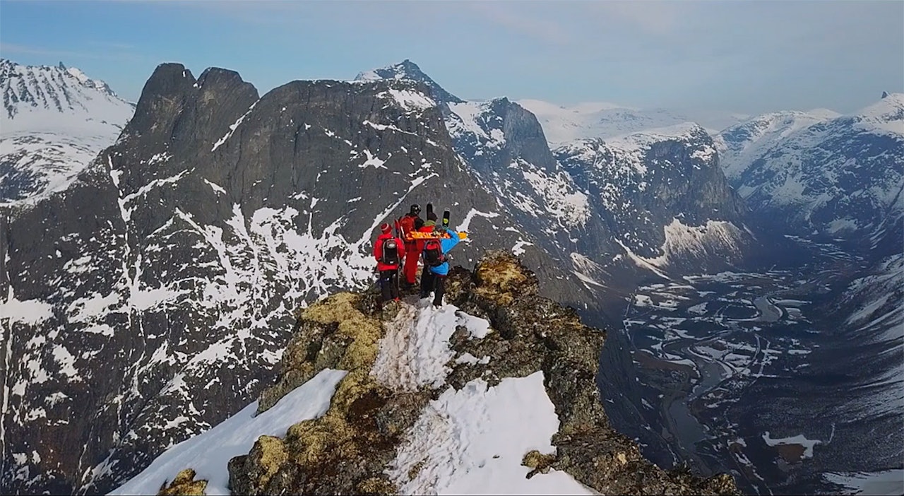 LEKKERT: Seeking Nirvana heter webserien. Det kan se ut som målet ble nådd i Romsdal i fjor vår. LEKKERT: Seeking Nirvana heter webserien. Det kan se ut som målet ble nådd i Romsdal i fjor vår.