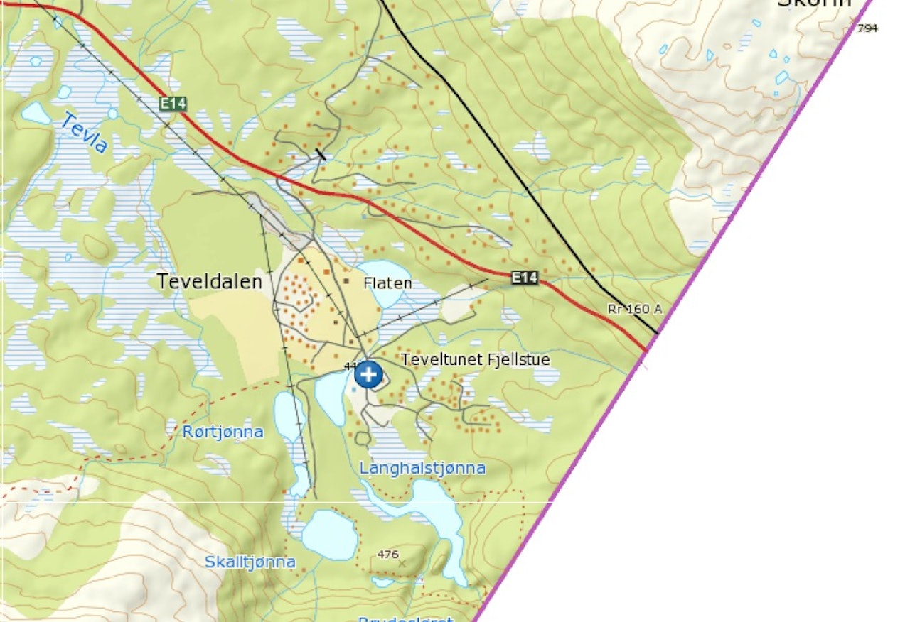 OVER GRENSEN: Det svenske skianlegget Storlien vil utvide med en heis som starter i Teveldalen på norsk side av riksgrensen. OVER GRENSEN: Det svenske skianlegget Storlien vil utvide med en heis som starter i Teveldalen på norsk side av riksgrensen.