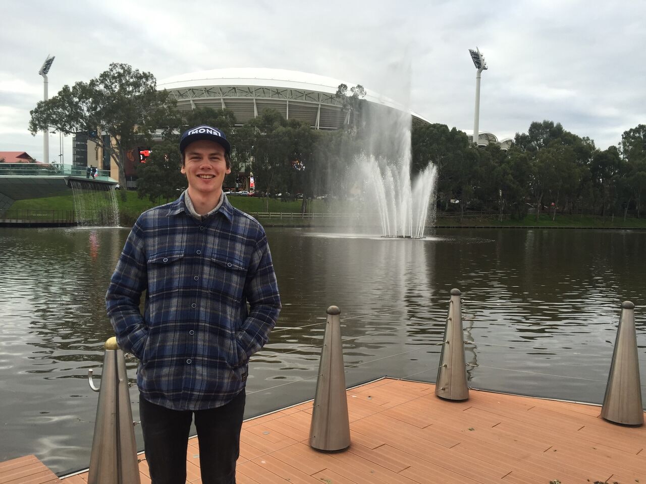 AARET UTEN SOMMER: Ville Aarseth tilbringer sommeren i Australia for å studere. Foto: Privat AARET UTEN SOMMER: Ville Aarseth tilbringer sommeren i Australia for å studere. Foto: Privat