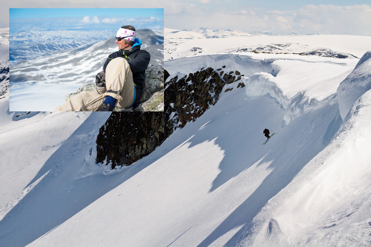 KORT OG GODT: Idar Aaboen (innfelt) melder om en fin sesong på Stryn sommerski, selv om den ble uvanlig kort. Foto: Emil Eriksson og Endre Løvaas KORT OG GODT: Idar Aaboen (innfelt) melder om en fin sesong på Stryn sommerski, selv om den ble uvanlig kort. Foto: Emil Eriksson og Endre Løvaas