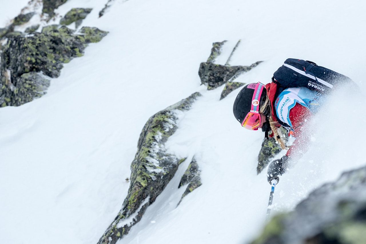 I ANDORRA: Synnøve Medhus i Andorra. Foto: FWT I ANDORRA: Synnøve Medhus i Andorra. Foto: FWT