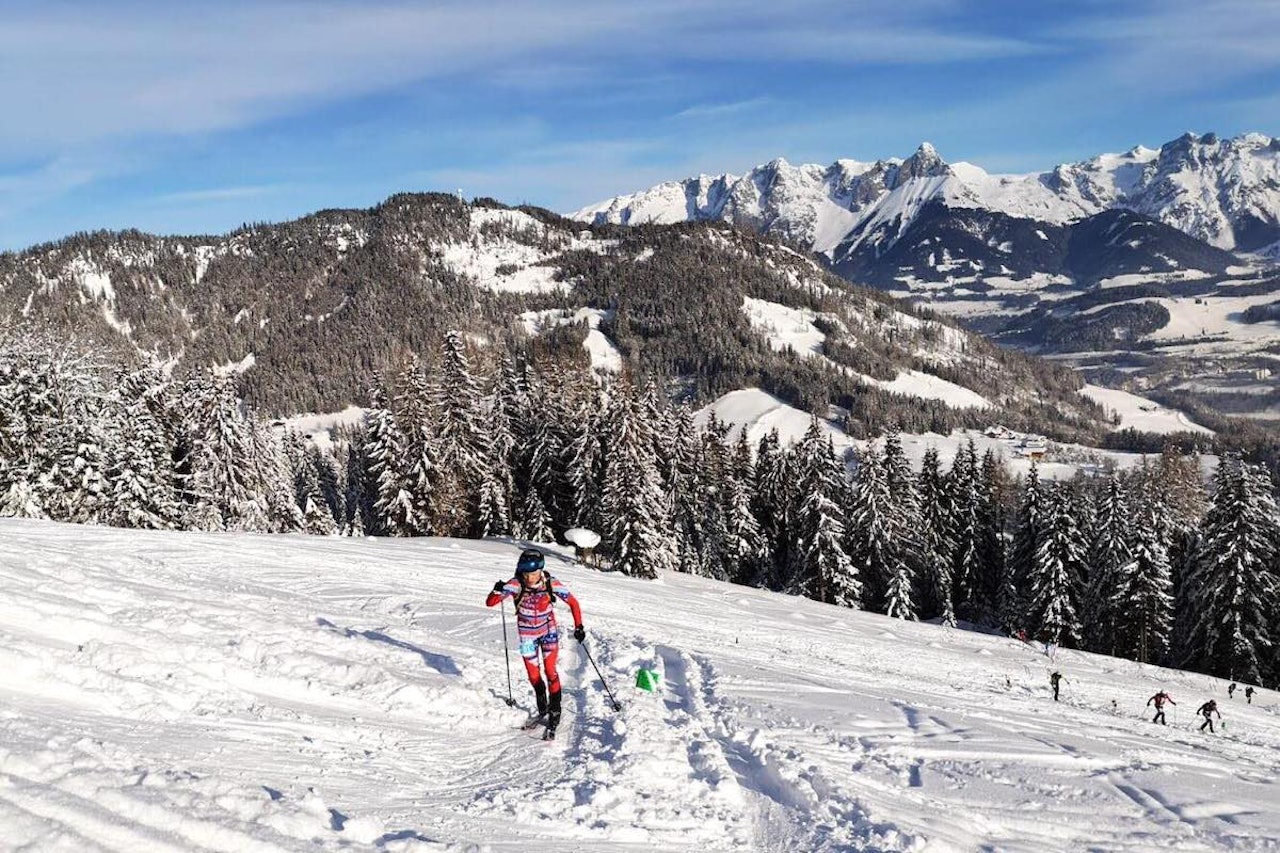 Hans-Inge Klette verdenscup-debuterte til andreplass i den individuelle konkurransen i Østerrike i helga. Foto: Arrangøren Hans-Inge Klette verdenscup-debuterte til andreplass i den individuelle konkurransen i Østerrike i helga. Foto: Arrangøren