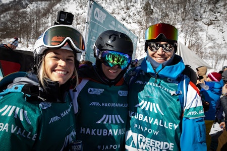 TEAM SKANDINAVIA: Hedvig Wessel sammen med Jackie Paaso (USA/Sverige) og Reine Barkered. Foto: Hans Petter Hval TEAM SKANDINAVIA: Hedvig Wessel sammen med Jackie Paaso (USA/Sverige) og Reine Barkered. Foto: Hans Petter Hval