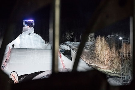 Marcus Kleveland under Big Air. Foto: Chris Tedesco/ESPN Marcus Kleveland under Big Air. Foto: Chris Tedesco/ESPN
