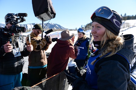 TILBAKE TIL X GAMES: Johanne Killi er på plass i Aspen. Her er hun fra fjorårets bronsemedalje. Foto: Filip McCririck / ESPN Images