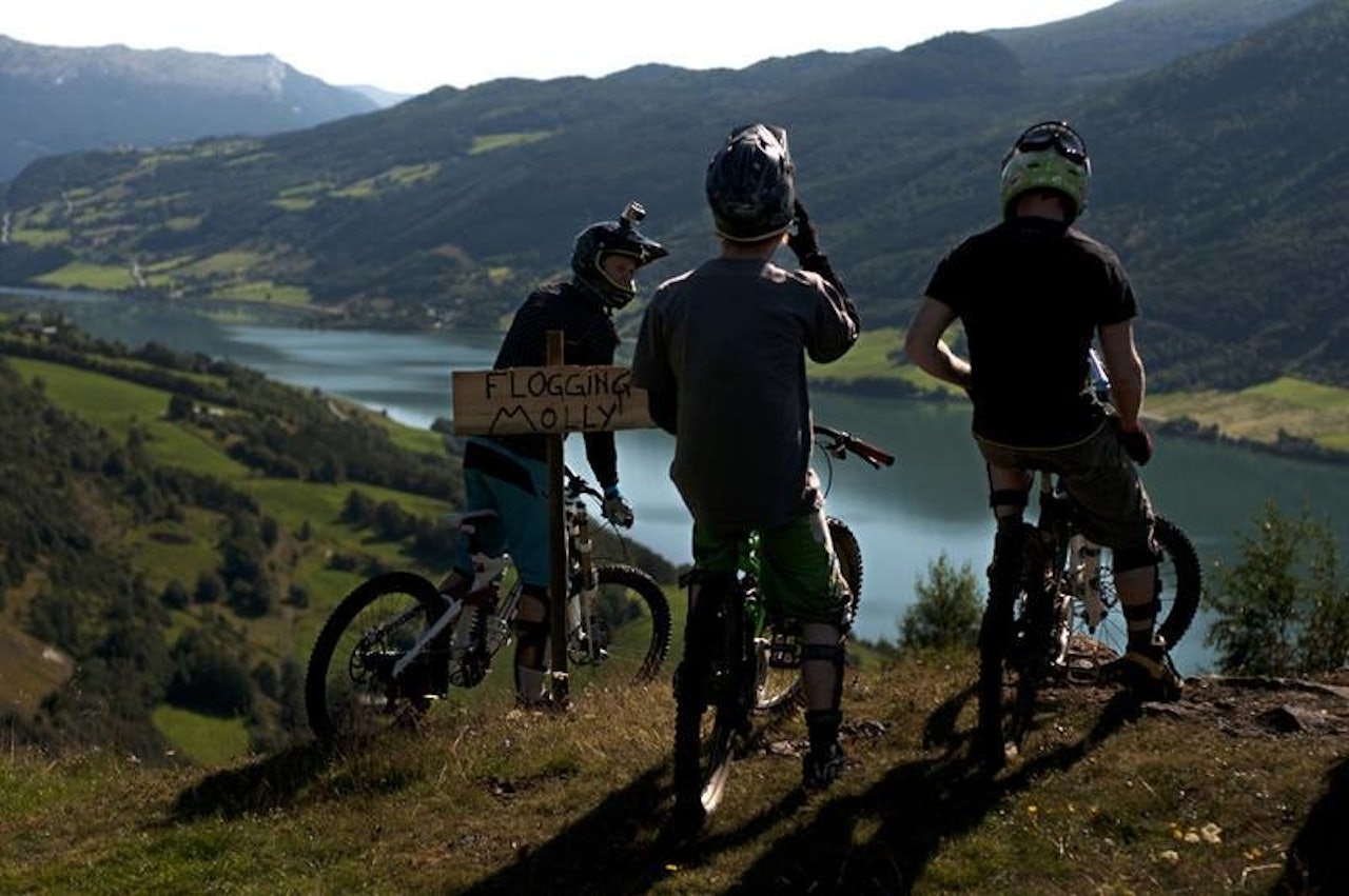 Strålende forhold under Ponderosa Downhill Weekend 2012. Foto: Torgrim Vole Strålende forhold under Ponderosa Downhill Weekend 2012. Foto: Torgrim Vole