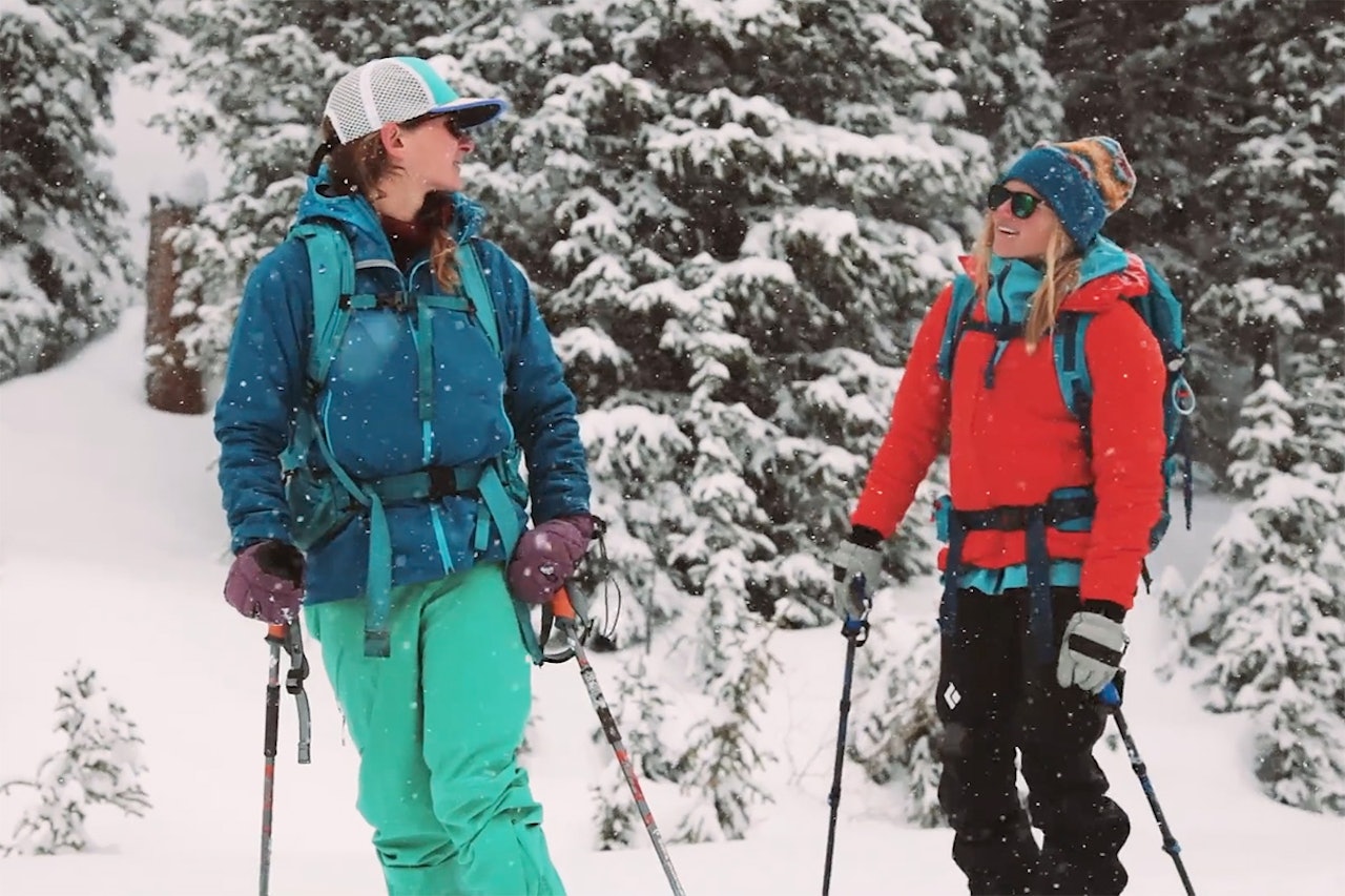 «SHIT SKIER GIRLS SAY»: Nå har det kommet en ny video i den populære serien. Foto: Skjermdump «SHIT SKIER GIRLS SAY»: Nå har det kommet en ny video i den populære serien. Foto: Skjermdump