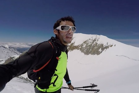 FJELLGEIT: Kilian Jornet sprenger grenser nærmest hver eneste uke. Foto: Skjermdump FJELLGEIT: Kilian Jornet sprenger grenser nærmest hver eneste uke. Foto: Skjermdump