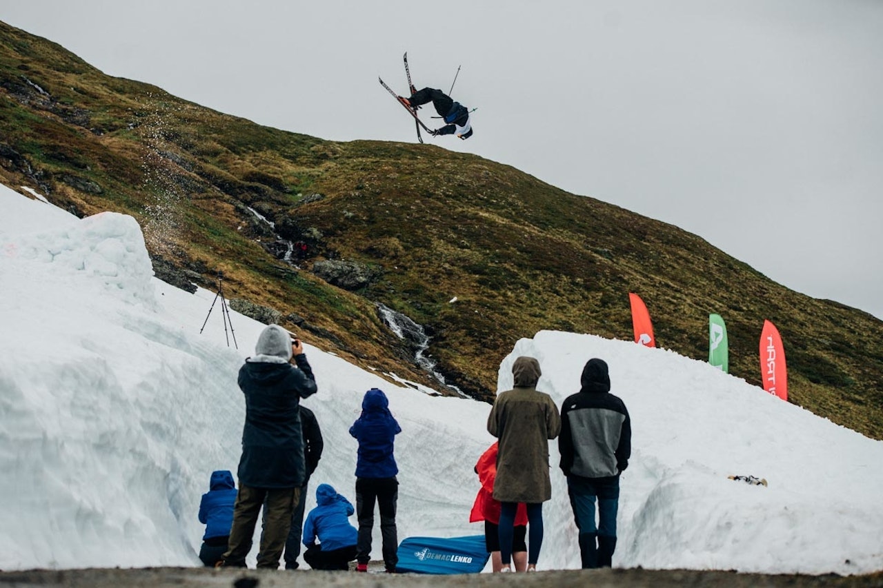 ROADGAP: Slik var gappet på Veko. Foto: Bård Basberg ROADGAP: Slik var gappet på Veko. Foto: Bård Basberg