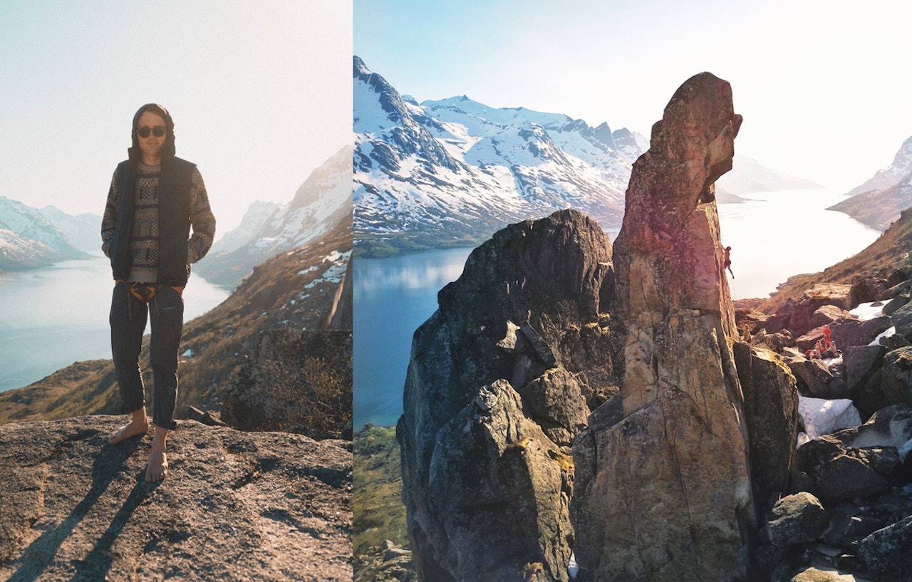 TIL FJELLS: Nikolai Schirmer har begynt å klatre. Så nå er han til fjells absolutt hele tida. Nesten. Ja, og så er han singel. TIL FJELLS: Nikolai Schirmer har begynt å klatre. Så nå er han til fjells absolutt hele tida. Nesten. Ja, og så er han singel.