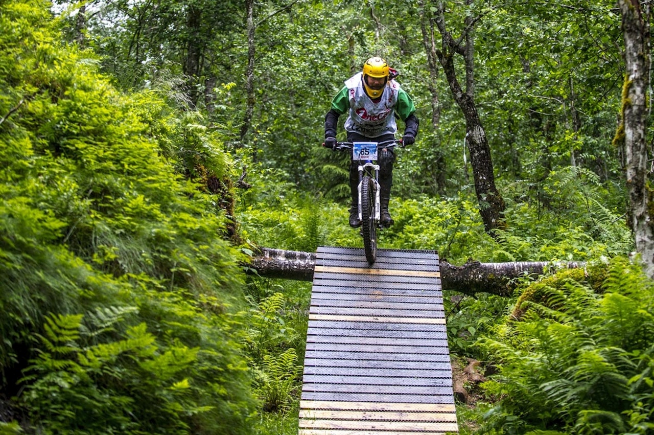 UTEN KART OG KOMPASS: Her er tidenes mestvinnende orienteringsstjerne i aksjon under årets Horgi ned. Foto: Olav Standal Tangen UTEN KART OG KOMPASS: Her er tidenes mestvinnende orienteringsstjerne i aksjon under årets Horgi ned. Foto: Olav Standal Tangen