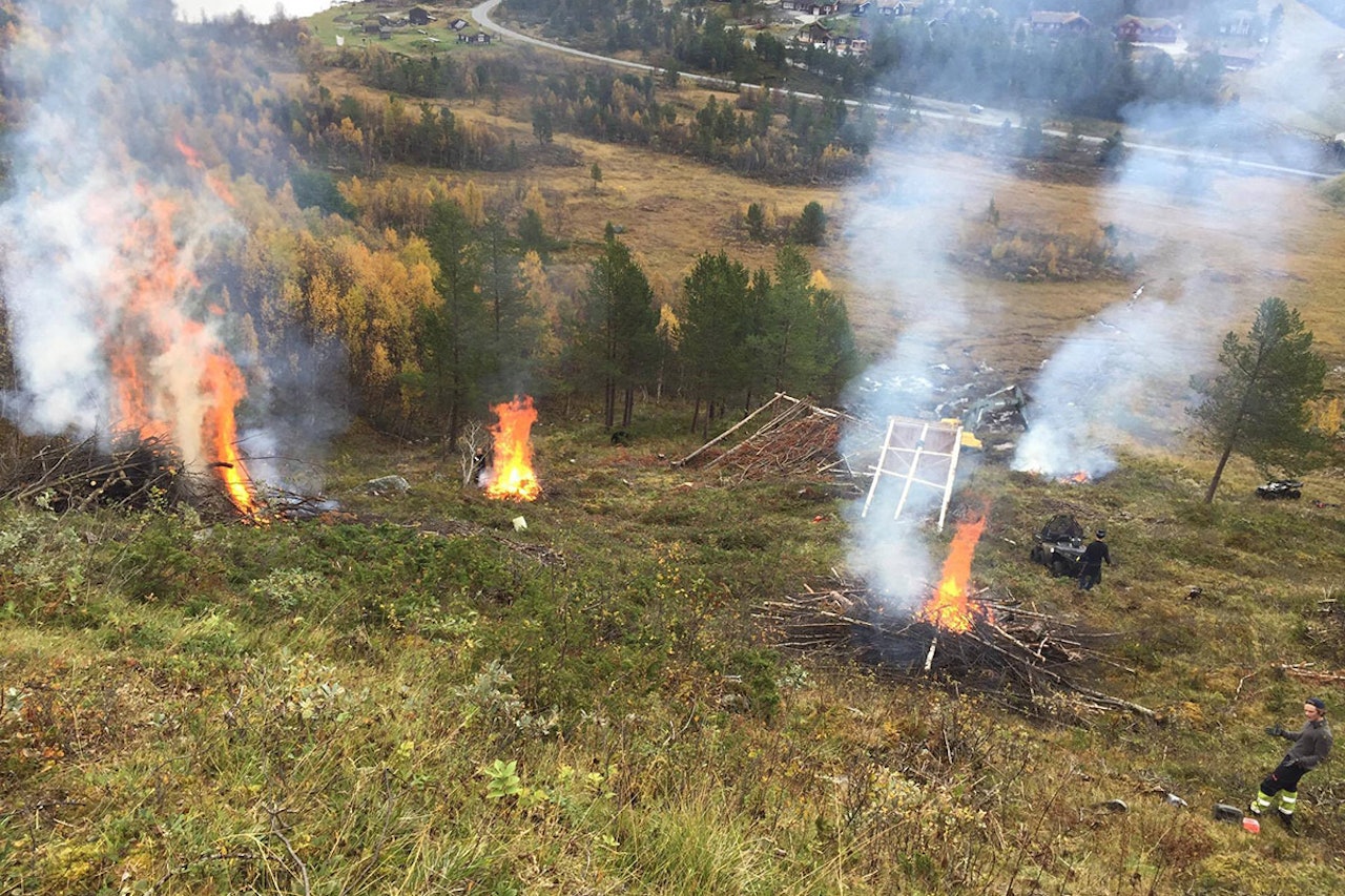 VIL TA I BRUK: Arrangøren håper å kunne ta i bruk denne facen i år. Foto: Daniel Gangsø Fri flyt høkkers vågå lemonsjøen skogrydding freeride frikjøring ski snowboard alpint