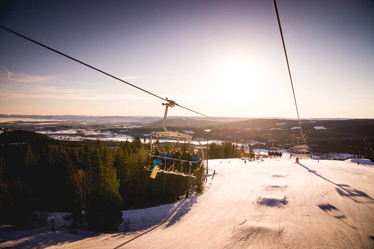 ØKTE: Oslo Vinterpark økte mest av alle i Norge denne sesongen. Foto: Oslo Vinterpark