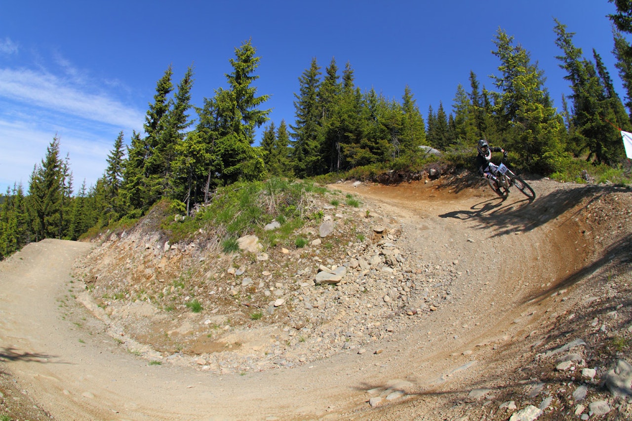 NYFRISERT: Parkløypa er klar for syklister både med og uten kjede når Hafjell Bike Park åpner lørdag klokken 10. Foto: Tore Meirik NYFRISERT: Parkløypa er klar for syklister både med og uten kjede når Hafjell Bike Park åpner lørdag klokken 10. Foto: Tore Meirik