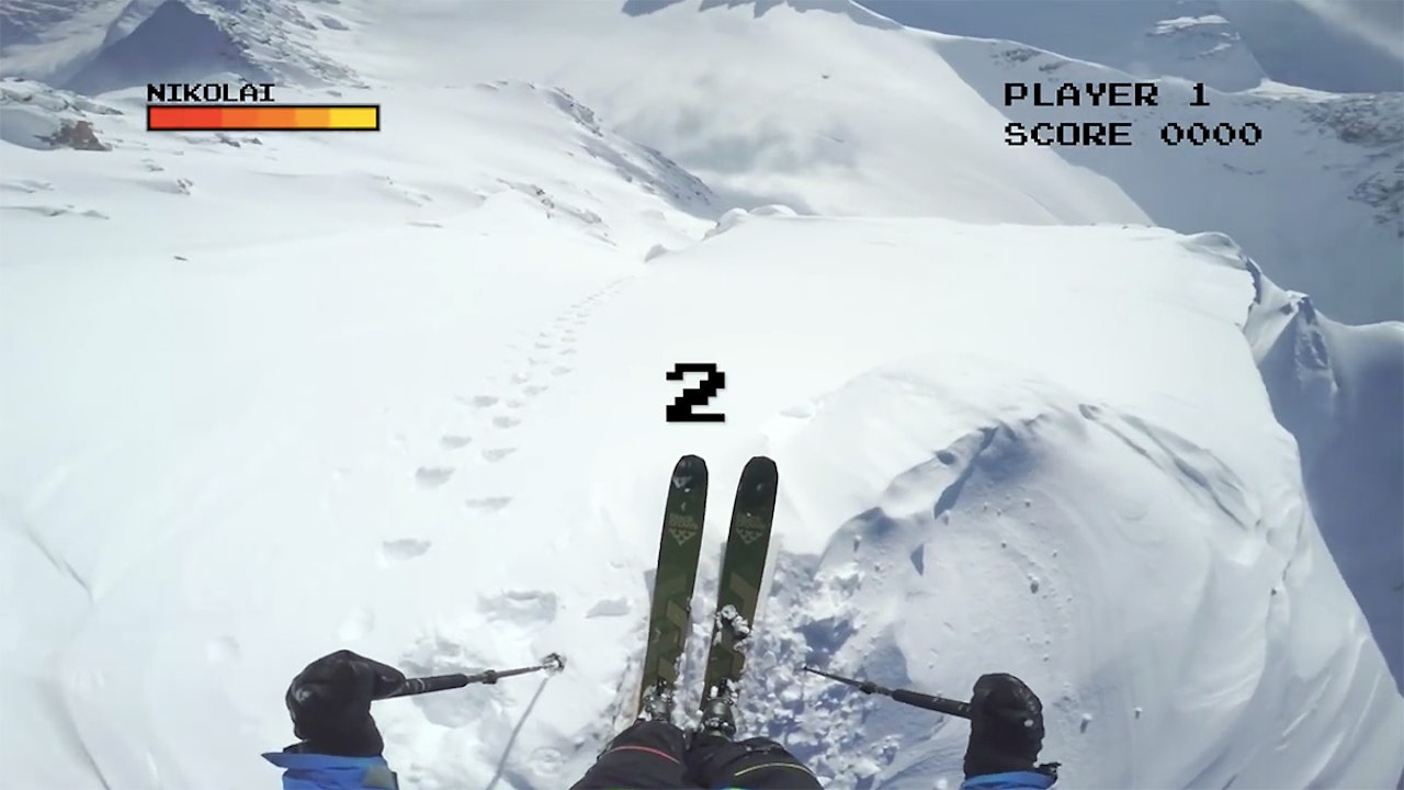 Foto: Nikolai Schirmers Isskard-run har blitt en YouTube-hit. Foto: Nikolai Schirmer/GoPro Foto: Nikolai Schirmers Isskard-run har blitt en YouTube-hit. Foto: Nikolai Schirmer/GoPro