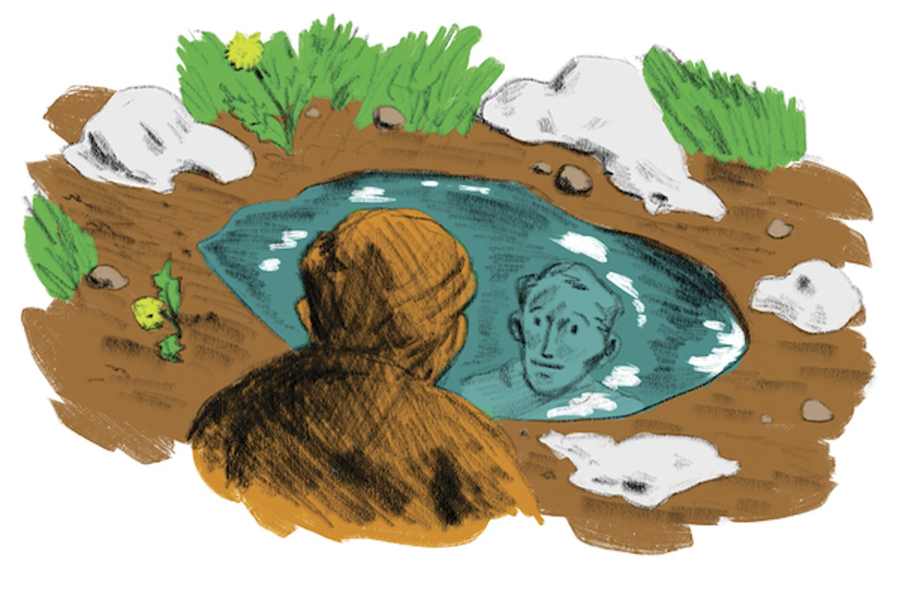 SWITCH INN I FRAMTIDA: Å se tilbake på forrige vinter er starten på å se fram til neste. Illustrasjon: Didrik Magnus-Andresen SWITCH INN I FRAMTIDA: Å se tilbake på forrige vinter er starten på å se fram til neste. Illustrasjon: Didrik Magnus-Andresen