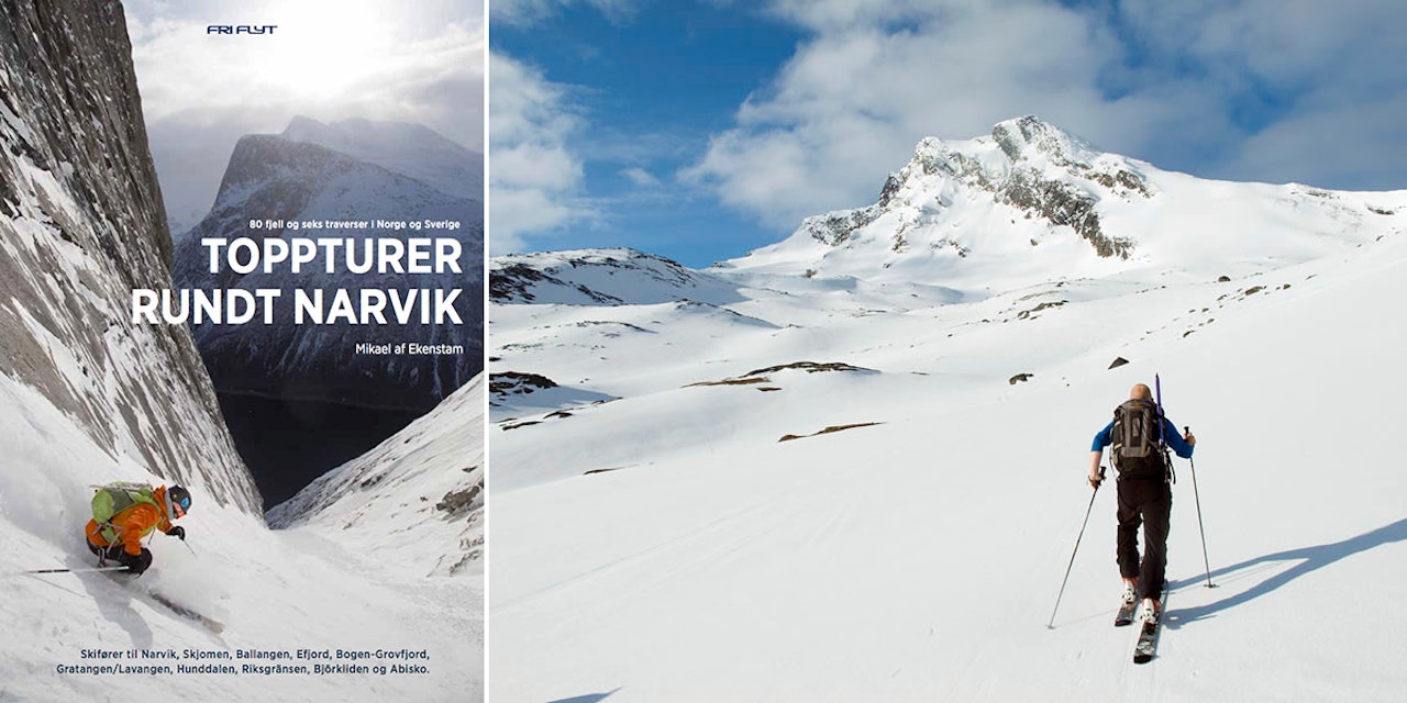SALG: Toppturer rundt Narvik er klar for butikkhyllene. Her ser du Sovende Dronning og bokcoveret. SALG: Toppturer rundt Narvik er klar for butikkhyllene. Her ser du Sovende Dronning og bokcoveret.