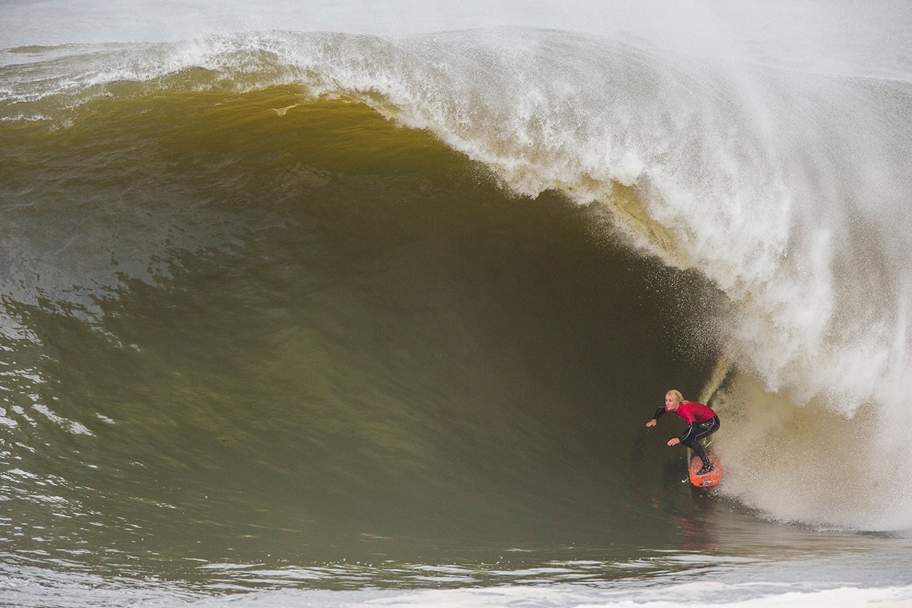 VANT: Her surfer Russel Bierke inn til seier. Foto: Red Bull