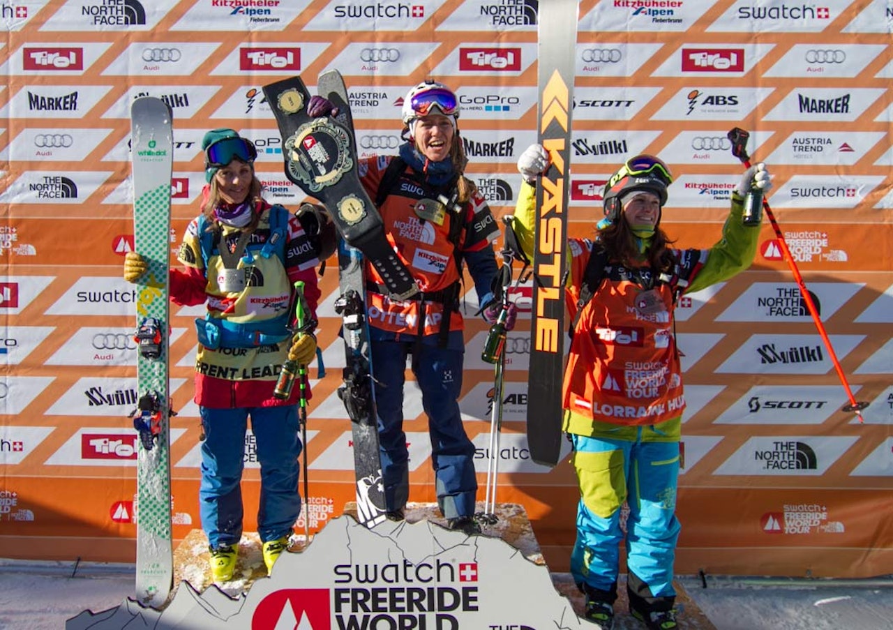SVENSK SEIER: Lotten Rapp fra Ramundberget endte øverst på pallen i Fieberbrunn lørdag. Foto: Dominic Daher SVENSK SEIER: Lotten Rapp fra Ramundberget endte øverst på pallen i Fieberbrunn lørdag. Foto: Dominic Daher