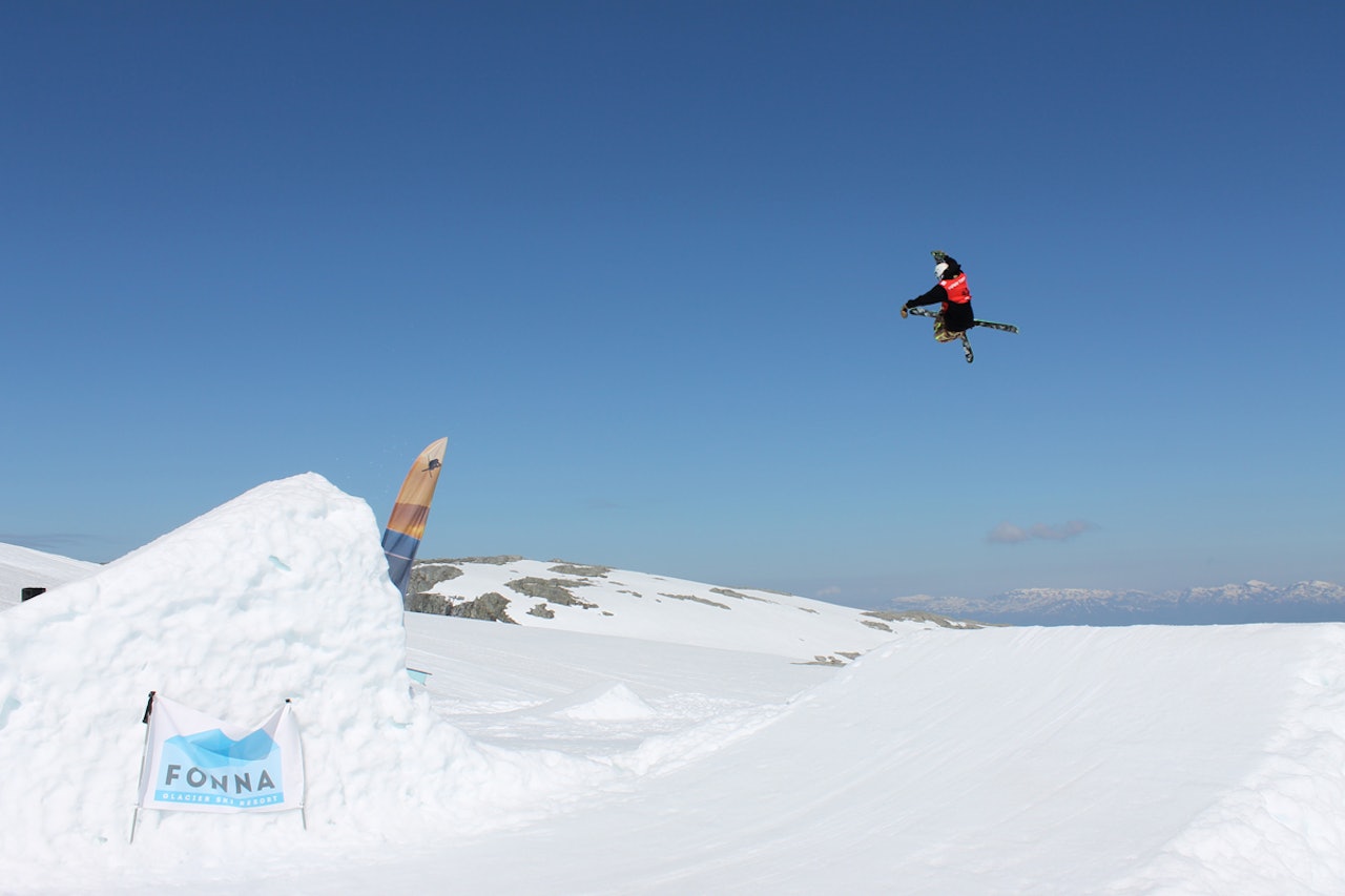 BEST PÅ SØNDAG: Borgar Bystøl vant seniorklassen i siste runde av Freeskicupen på Sørvestlandet. Foto: TC Øye BEST PÅ SØNDAG: Borgar Bystøl vant seniorklassen i siste runde av Freeskicupen på Sørvestlandet. Foto: TC Øye