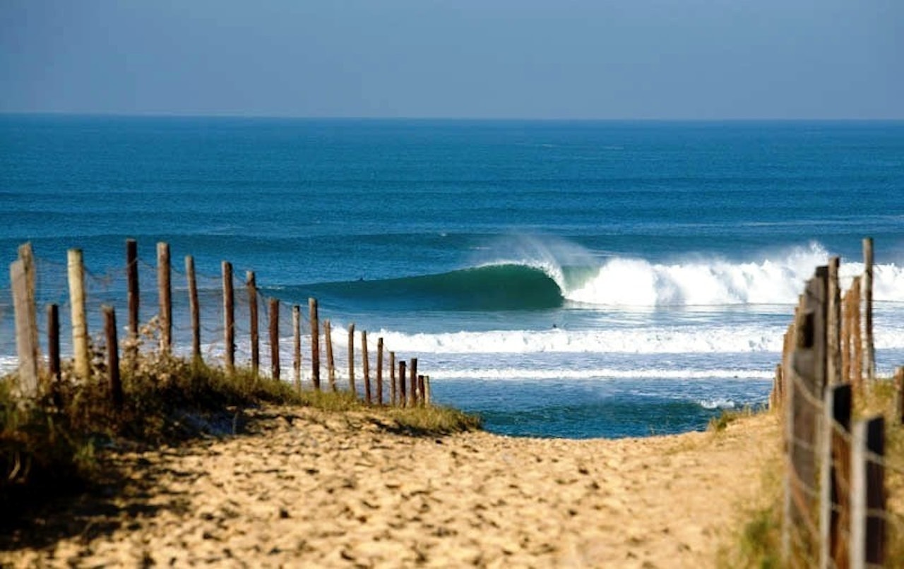 DELIKATE GREIER: Omtrent sånn ser det ut om du treffer på swell og vær i Hossegor. DELIKATE GREIER: Omtrent sånn ser det ut om du treffer på swell og vær i Hossegor.