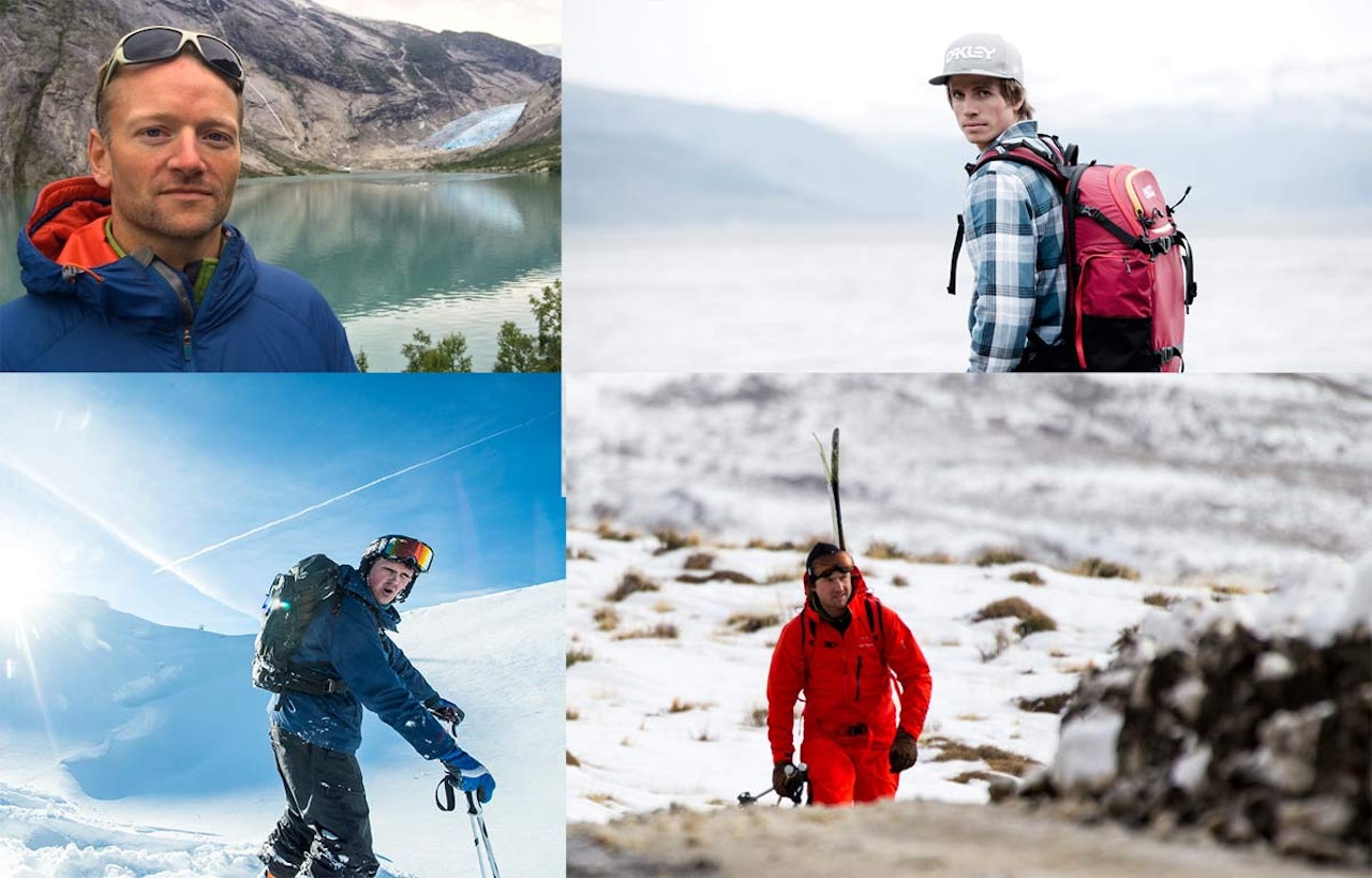 DESSE FOTOGRAFANE DELTEK: Frå venstre øvst med klokka: Bjørnar Bjørhusdal, Martin Innerdal Dalen, Jacob Slot og Vegard Breie. DESSE FOTOGRAFANE DELTEK: Frå venstre øvst med klokka: Bjørnar Bjørhusdal, Martin Innerdal Dalen, Jacob Slot og Vegard Breie.