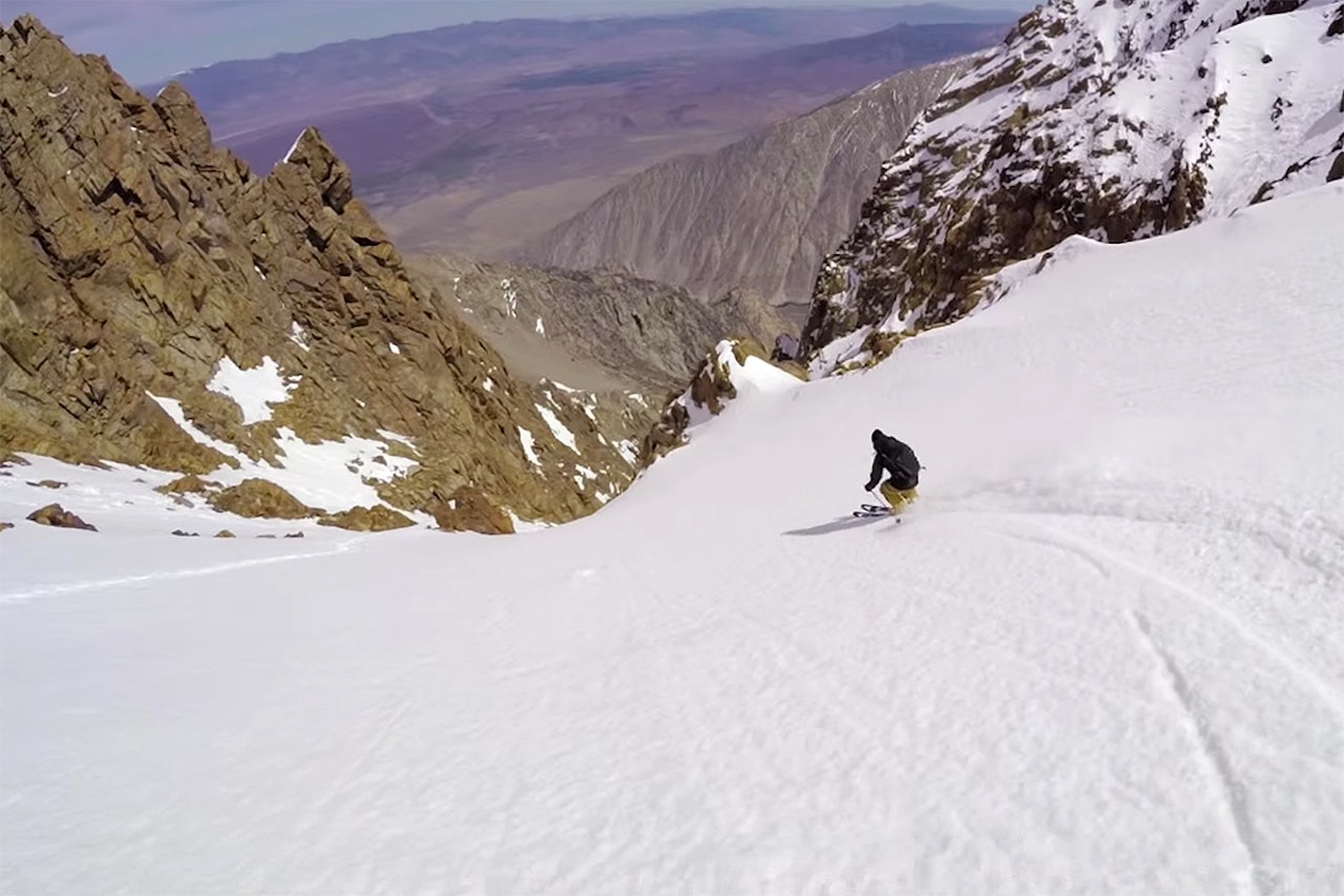 PUDDER: Her kjører de Mammoth i mai. Foto: Skjermdump PUDDER: Her kjører de Mammoth i mai. Foto: Skjermdump