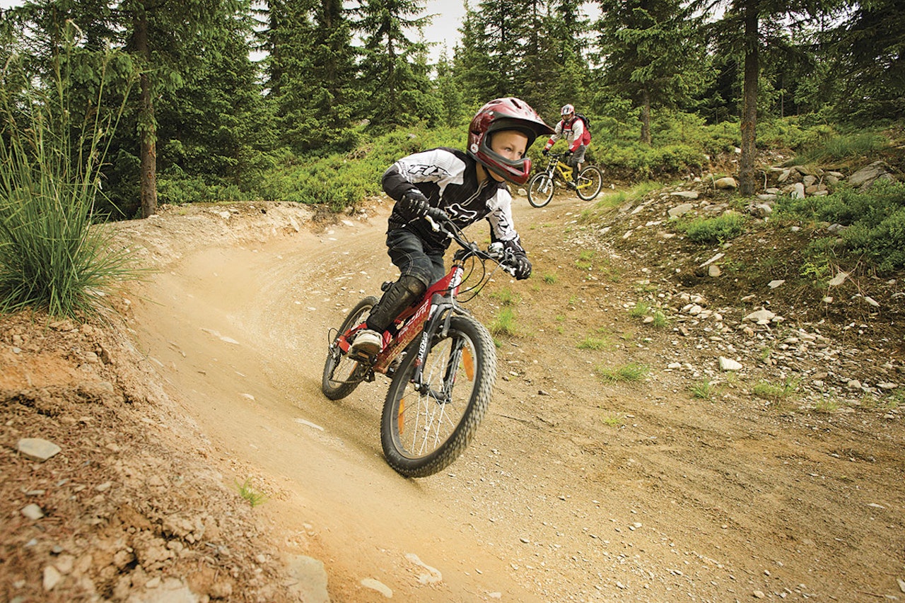 REKRUTTERING: Med ny, grønn løype, og barneområde skal Hafjell Bike park få flere i sykkelløypa. Foto: Hafjell Skisenter REKRUTTERING: Med ny, grønn løype, og barneområde skal Hafjell Bike park få flere i sykkelløypa. Foto: Hafjell Skisenter